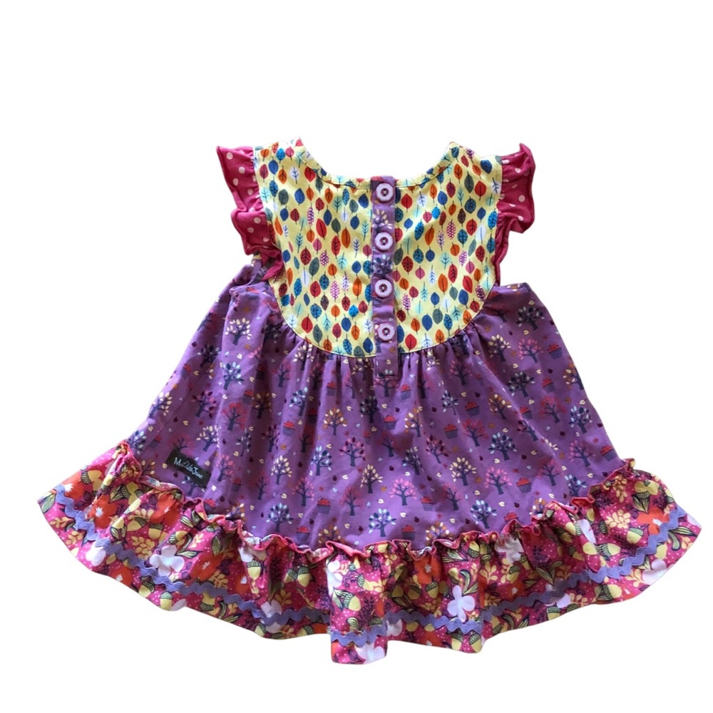 Matilda Jane Colorful Ruffled Baby Dress